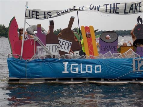 Maybe you would like to learn more about one of these? Image result for pontoon boat decorating contest | Boat ...