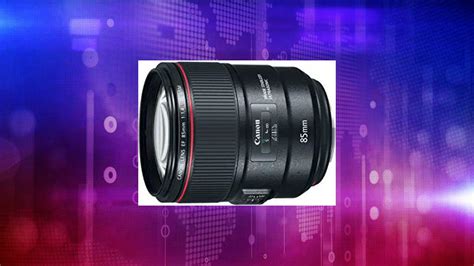 Canon Ef 85mm F14l Is Usm Dslr Lens With Is Capability Black