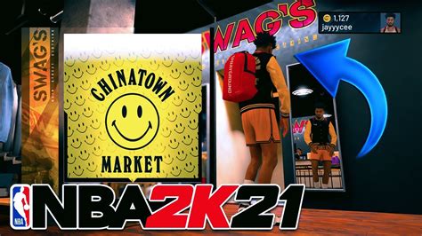 Nba 2k21 Chinatown Market New Clothes In Swags New 2k21 Set Drippy