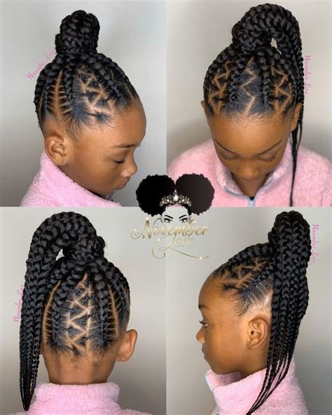 Sit with the back firmly against the seat for proper back support. Braids for Kids - 100 Back to School Braided Hairstyles for Kids in 2020 | Kids braided ...