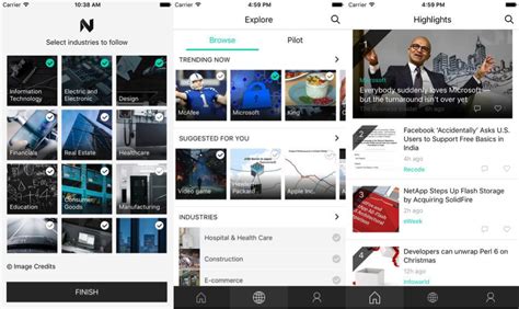 Microsofts New News Pro App For Iphone Offers An Alternative To