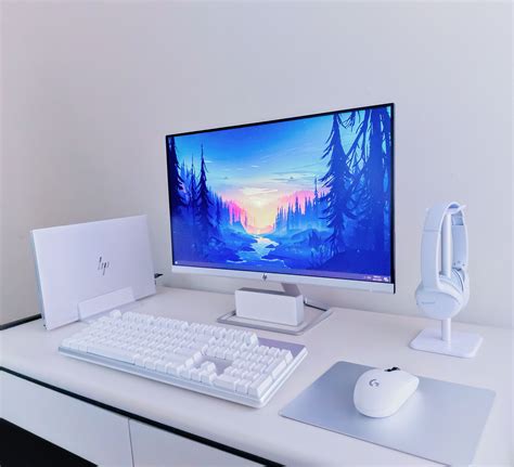 Ifttt3jnxltl Work From Home Setup Gaming Desk Setup White