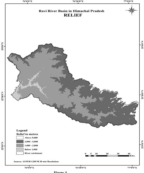 Figure 4 From A Geo Physical Background Of Ravi River Basin In Himachal