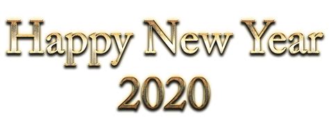 Happy New Year 2020 PNG Transparent Image | PNG Mart