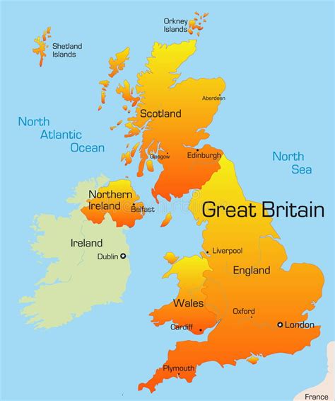 Great Britain stock vector. Illustration of earth, design - 6145064