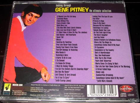 Gene Pitney Looking Through The Ultimate Collection Eu Cd