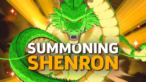 How To Summon And Use Shenron In Dragon Ball Fighterz Youtube