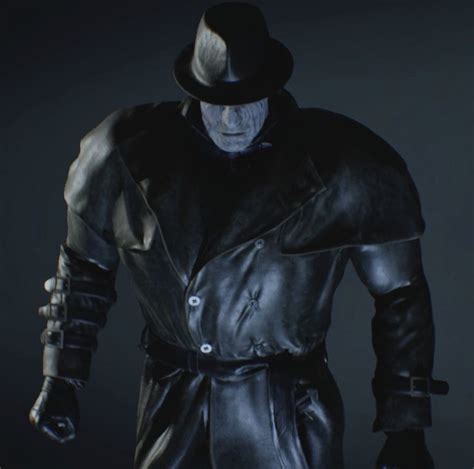 Mr X Aka The Tyrant 3d Character Model Resident Evil 2 Remake