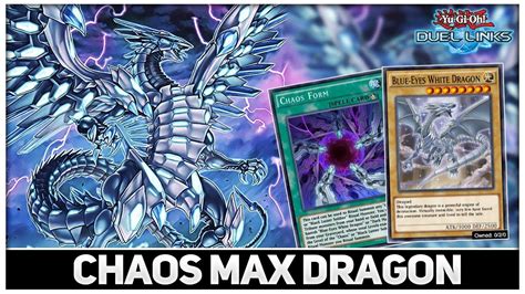 blue eyes chaos max dragon blue eyes deck [ yu gi oh duel links ] youtube