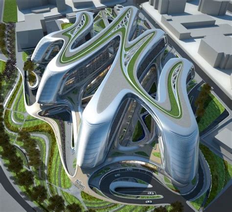 Sky Soho Zaha Hadid Shanghai Zaha Hadid Architects Futuristic