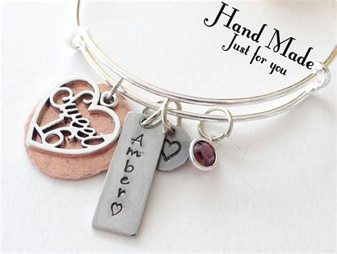 Sweet 16 Bracelet 16th Birthday Bangle Bracelet Happy Etsy