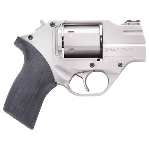 Chiappa Rhino 200ds 357 Magnum 2in Nickel Plated Revolver 6 Rounds