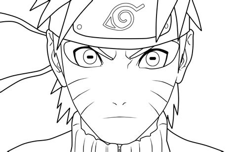 Naruto Drawing Easy Face Zona Naruto