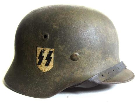 Original Waffen Ss M40 Helmet