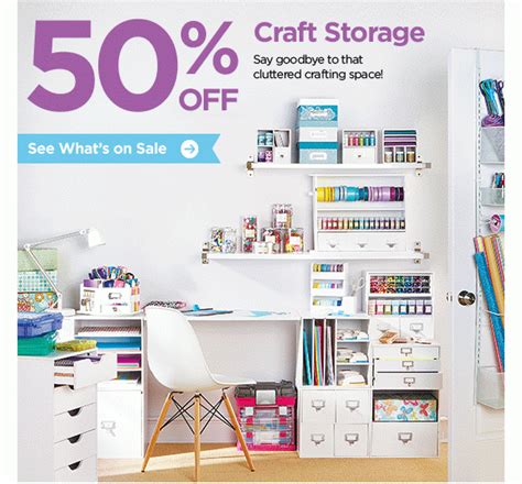 Lol i keep extras in a pretty tote bag i purchased from michael's craft stores. craft room- michaels | Dream craft room, Craft room, Craft ...