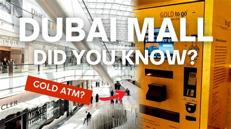 Top 10 Facts About Dubai Mall That You Will Not Believe Youtube