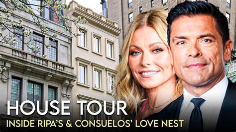 Kelly Ripa And Mark Consuelos House Tour 27 Million Manhattan Townhouse And More Youtube