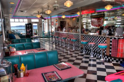 Nifty Fifties Ice Cream Shop Retro Cafe Diner Decor Vintage Diner
