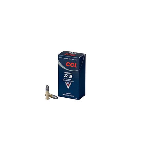 Cci Quiet 22 Lr 40 Grain Ammo 960