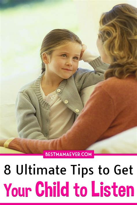 How To Get Your Child To Listen 8 Ultimate Tips Children Listening
