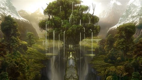 4k 壁紙 Fantasy Forest