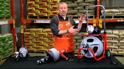 We did not find results for: RIDGID Drain Cleaning Tools - The Home Depot - YouTube