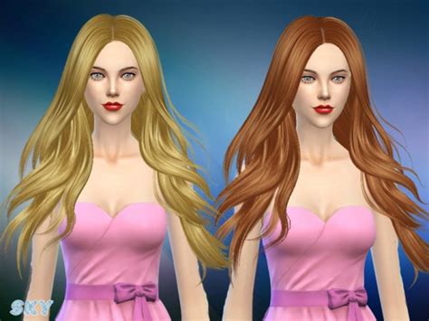 Sims 4 Hairs The Sims Resource Zoe Hair 280 By Skysims