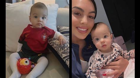 Cristiano Ronaldo Junior Month Olds Georgina Emerald