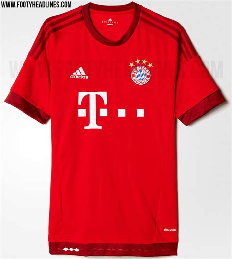 Fc Bayern München 15 16 Kits Released Footy Headlines