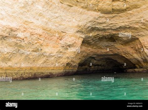 Benagil Beach Caves Algarve Portugal Stock Photo Alamy