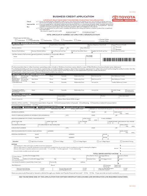 Toyota Job Application Form Fill Online Printable Fillable Blank