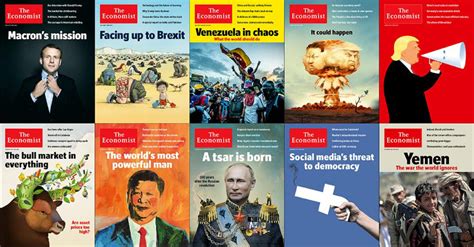 The economist offers authoritative insight and opinion on international news, politics, business, finance, science, technology and the connections between them. The Economist's editors pick the ten covers that define ...