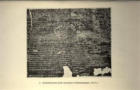 Allahabad Pillar Inscription Of Samudragupta Jatland Wiki