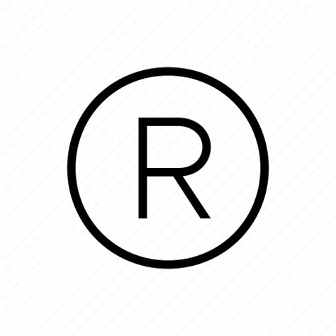Protection Registered Trademark Icon Download On Iconfinder