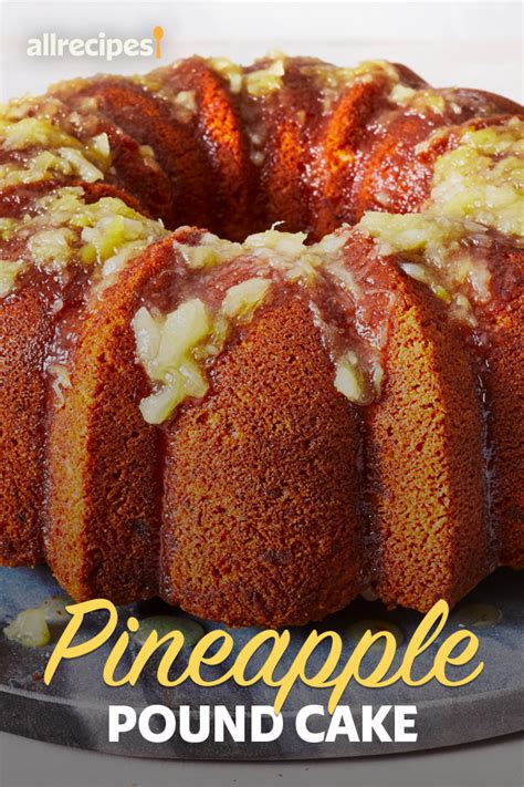 Depending on the size and depth of the trifle bowl used, the layers could come together differently, so consider the size of the bowl you're using when separating the ingredients into layers. Pineapple Pound Cake | Recipe in 2020 | Dessert recipes ...