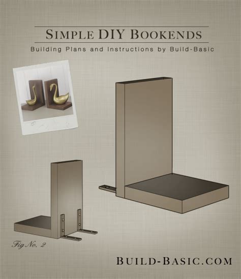 How to make homemade bookends. Build Simple DIY Bookends ‹ Build Basic