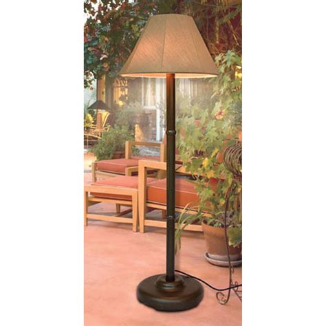 55 In Traditional Floor Lamp With Bronze Frame