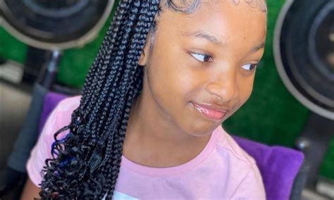 Latest Black Braided Hairstyles For Kids 2021latest