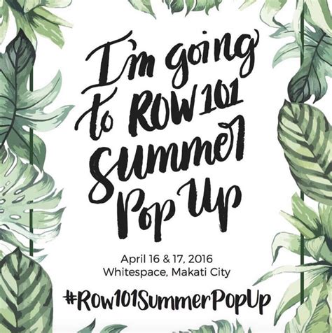 Row 101 Summer Pop Up Store Giveaway Rochelle Rivera