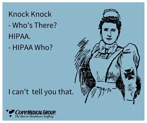 A Good Old Fashioned Knock Knock Joke For Nurses