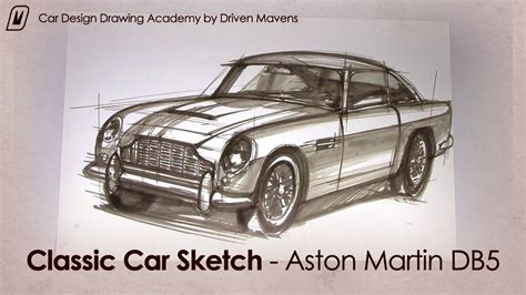 This amazing opportunity came to me from car designer arvind ramkrishna from driven mavens, he gladly sent me one copy of his dvd now in sale how to draw cars now. 100 Years of Aston Martin! 1963 DB5 Sketch - YouTube