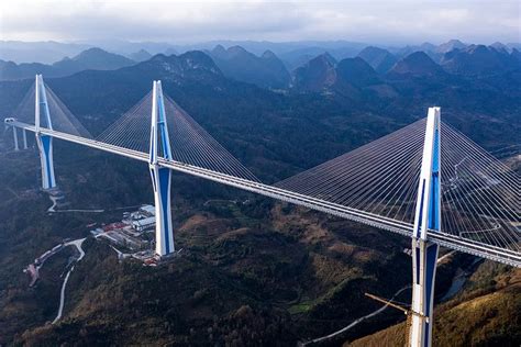 Worlds Highest Concrete Bridge Opens To Traffic In China