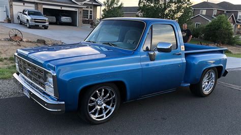 1976 Chevrolet C10 Pickup Presented As Lot F205 At Denver Co