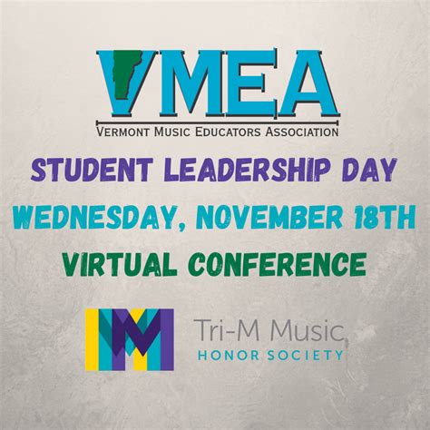 Student Leadership Day Vermont Music Educators Association