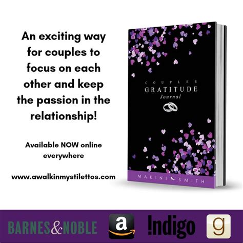 Top Nine Reasons Why A Couples Gratitude Journal Is An Exciting Way To Focus On Your Partner