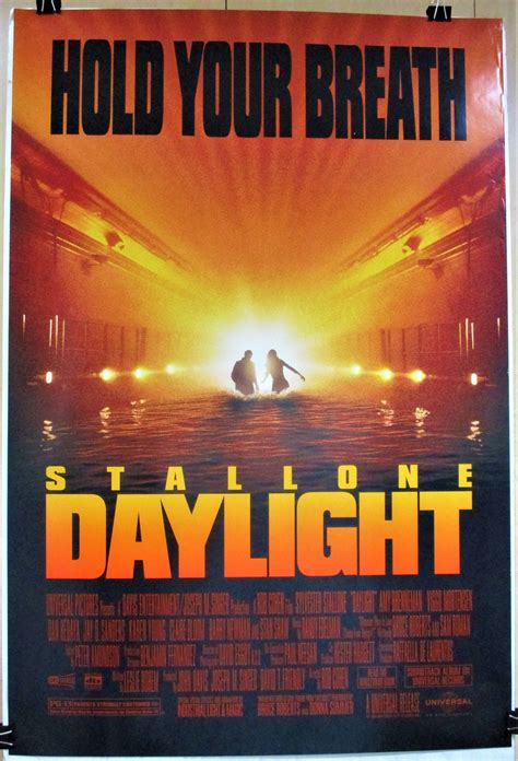 Daylight 1996 Original Us One Sheet Movie Poster Approx 27 X 40