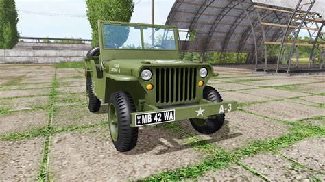 Jeep Willys Mb 1942 V11 Para Farming Simulator 2017