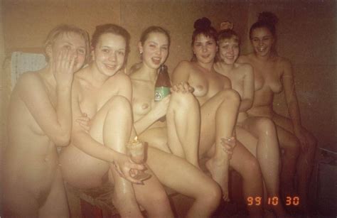 Family Naked In Sauna Cumception