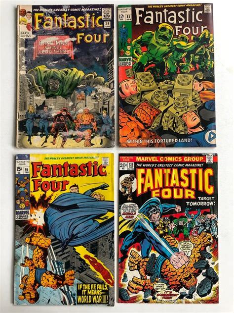 Fantastic Four 39 85 95 And 139 Dr Doom Daredevil Catawiki