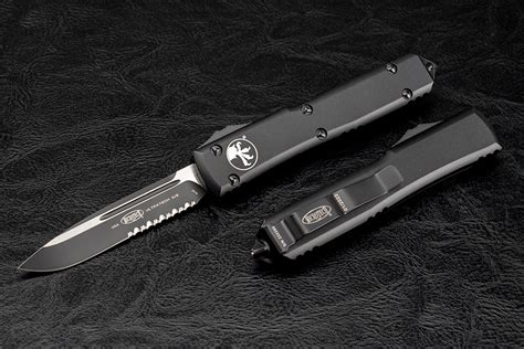 Microtech Knives Ultratech Se Otf Automatic Knife Partially Serrated